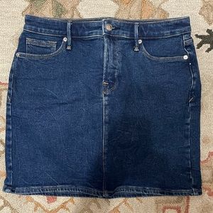 Good American Denim Skirt